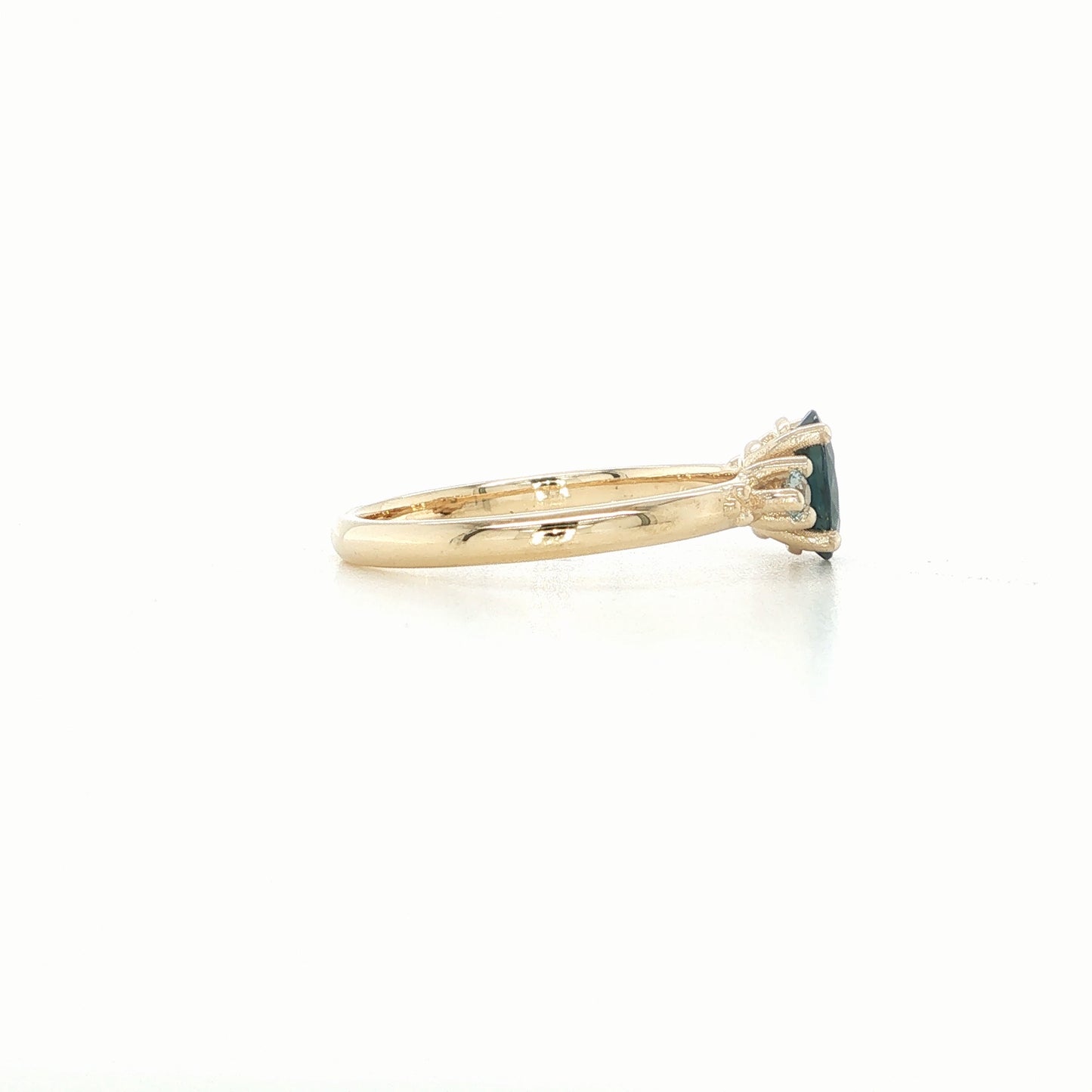 The Petite Sapphires Ring (Ready to ship in size 6)