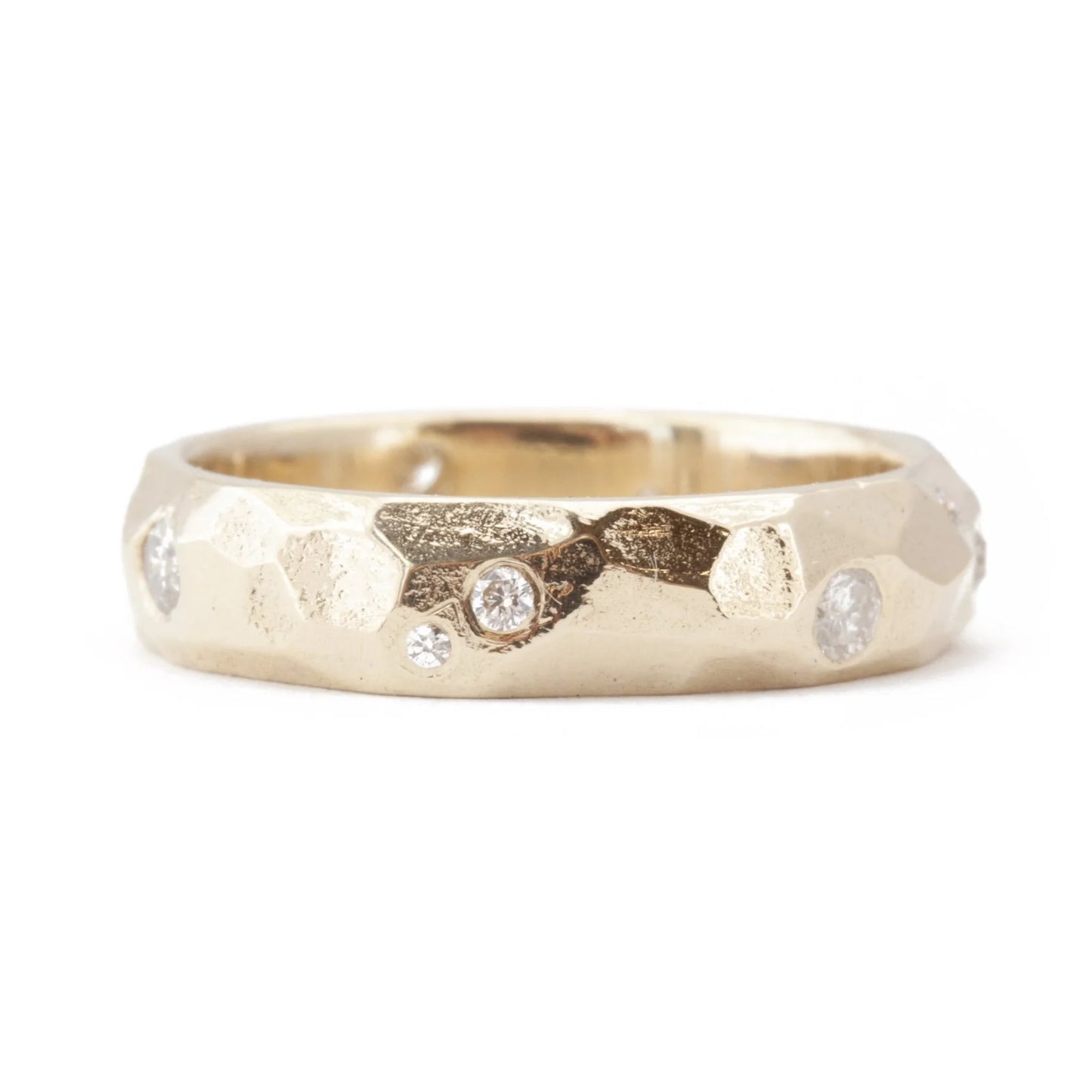 The Scattered Stars Ring (Ready to ship in 4.5mm width size 5)