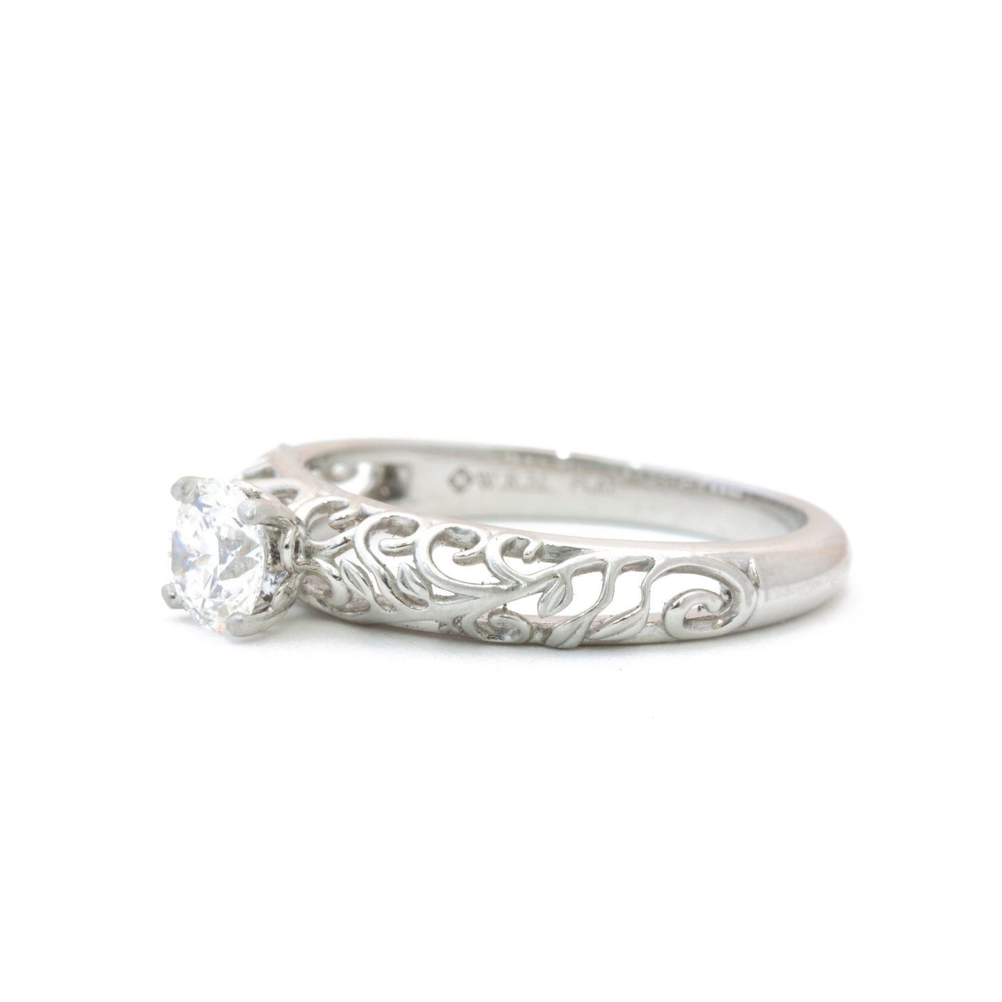 The Modern Vintage Botanical Ring - W.R. Metalarts