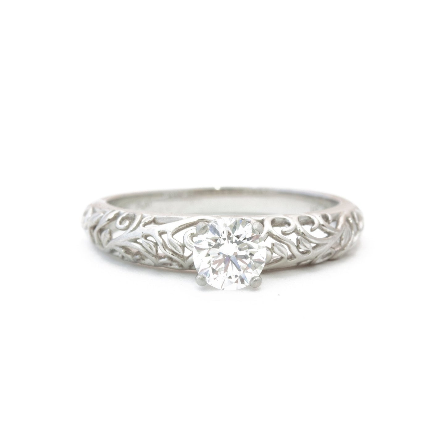 The Modern Vintage Botanical Ring - W.R. Metalarts