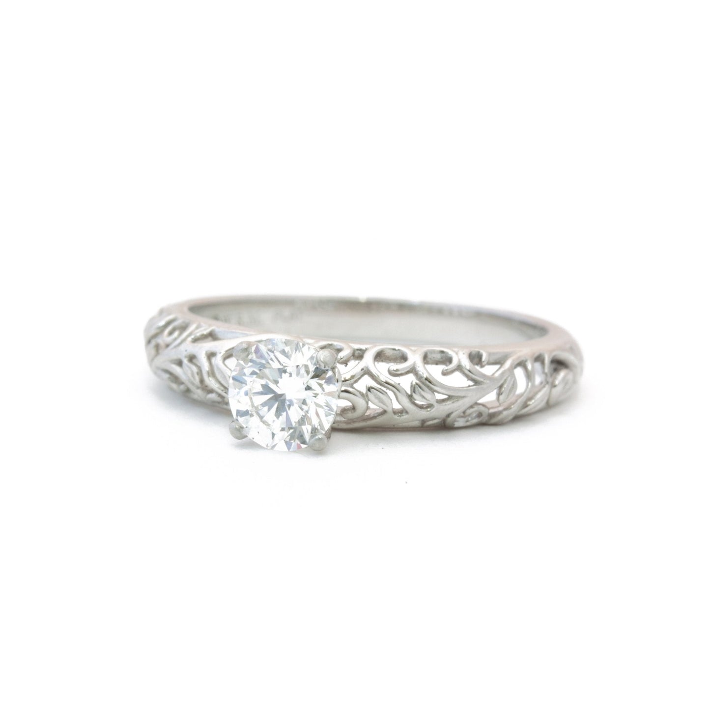 The Modern Vintage Botanical Ring - W.R. Metalarts