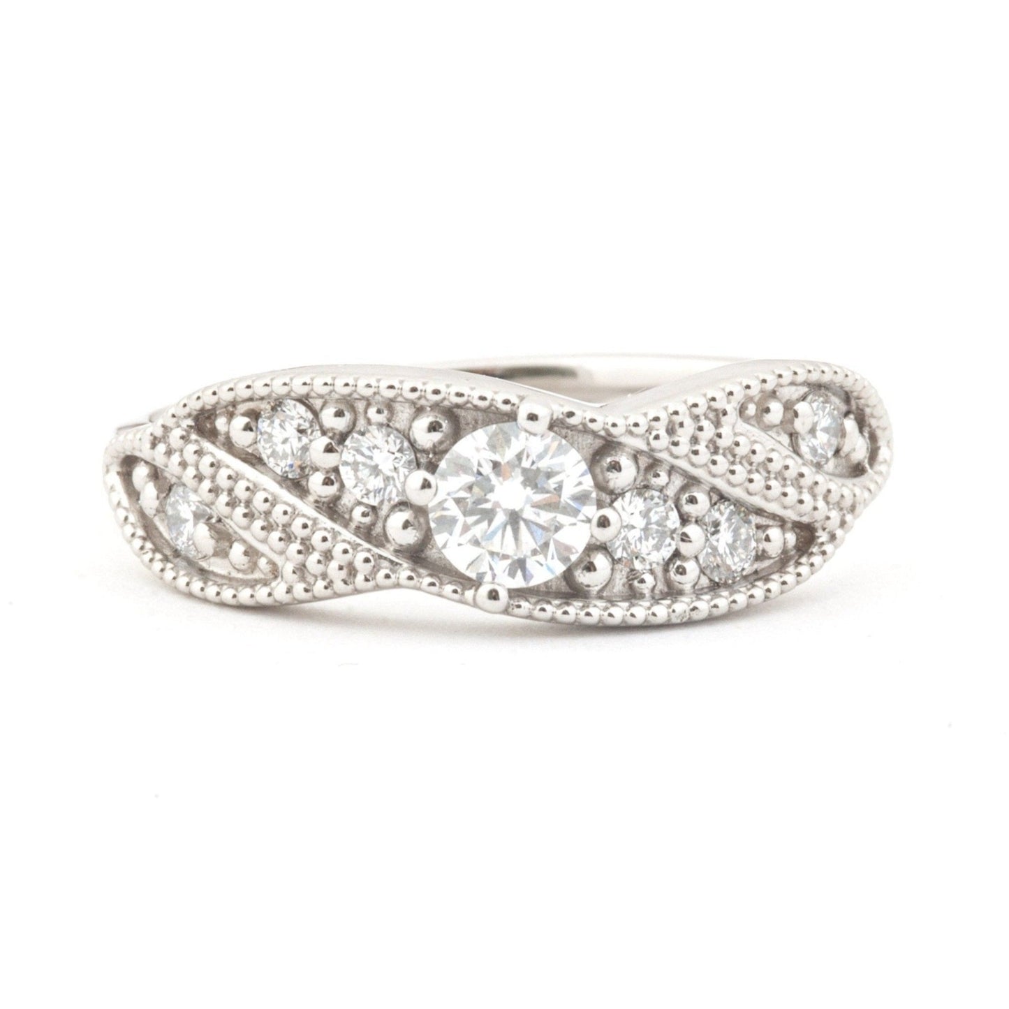 The Modern Vintage Cocktail Ring - W.R. Metalarts