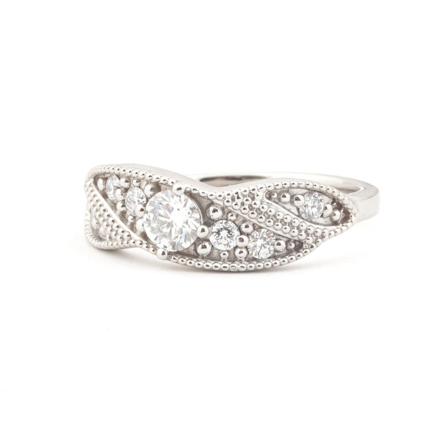 The Modern Vintage Cocktail Ring - W.R. Metalarts