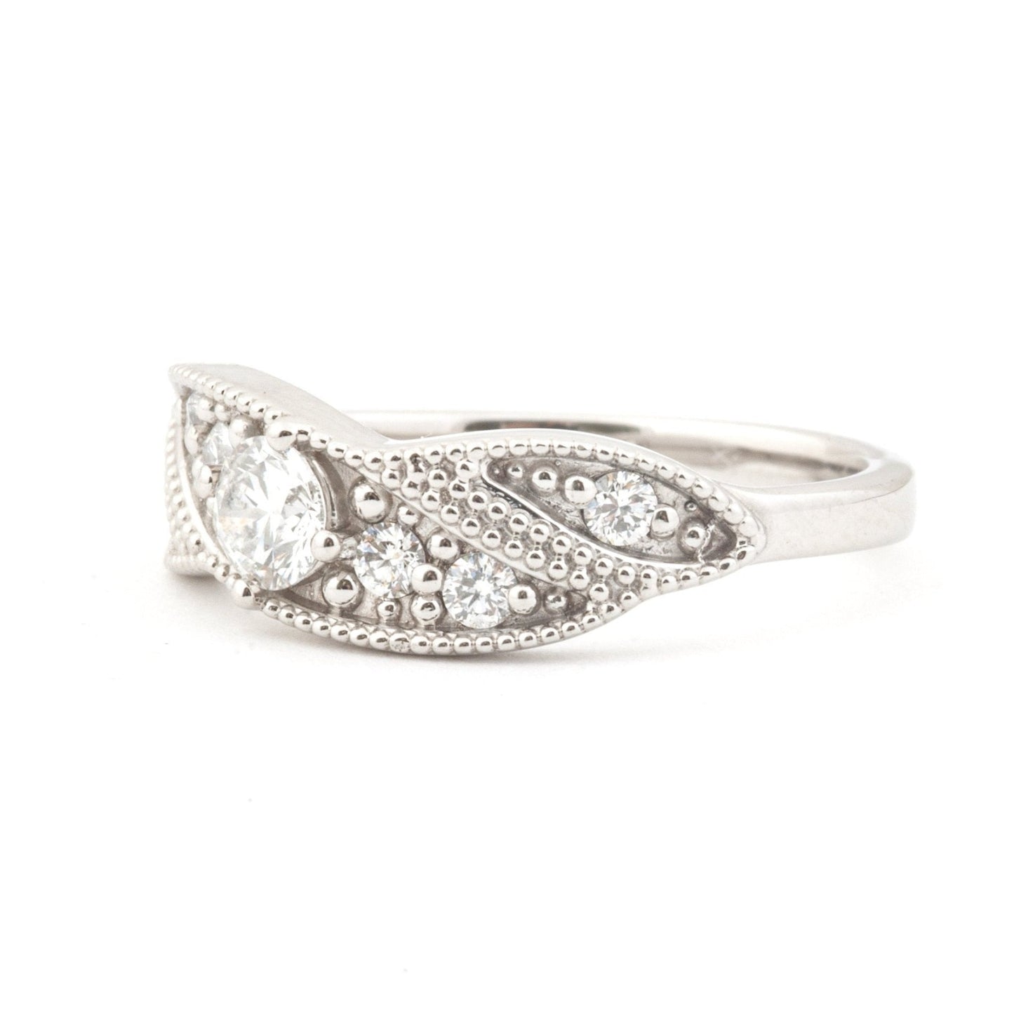 The Modern Vintage Cocktail Ring - W.R. Metalarts