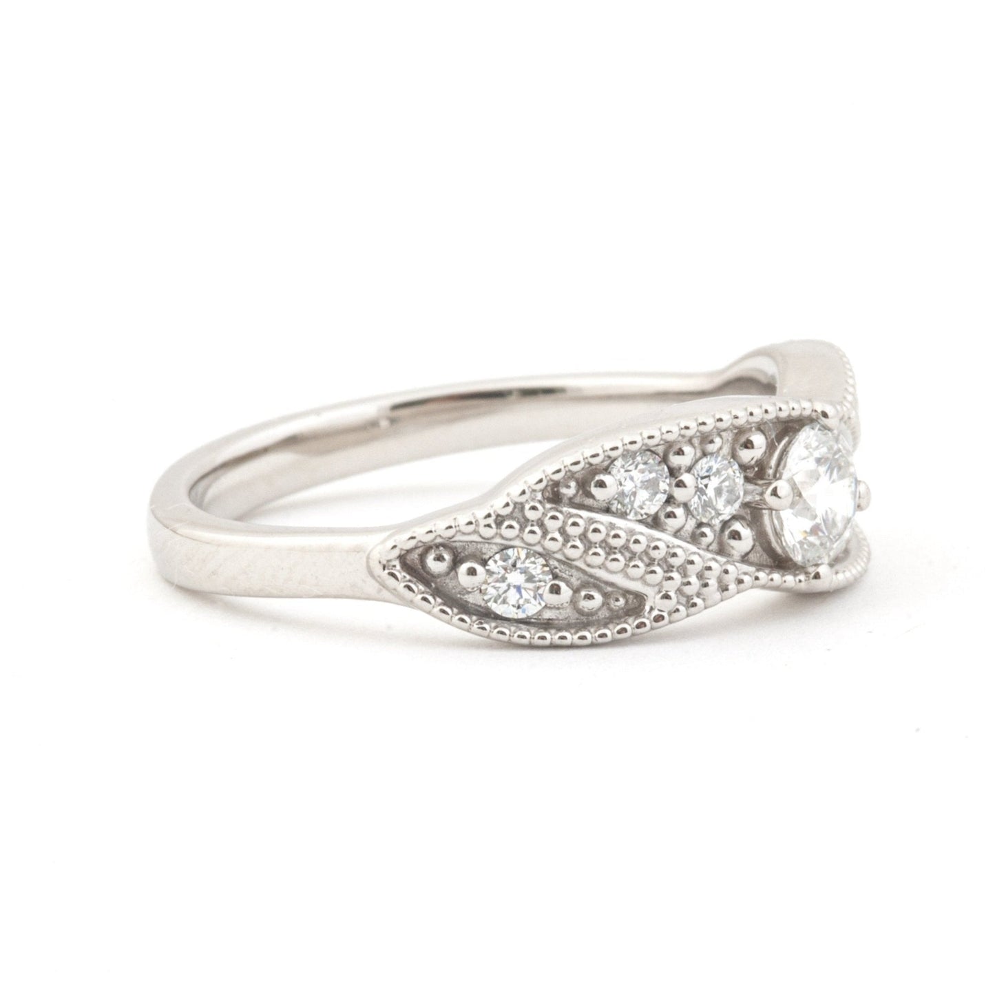 The Modern Vintage Cocktail Ring - W.R. Metalarts