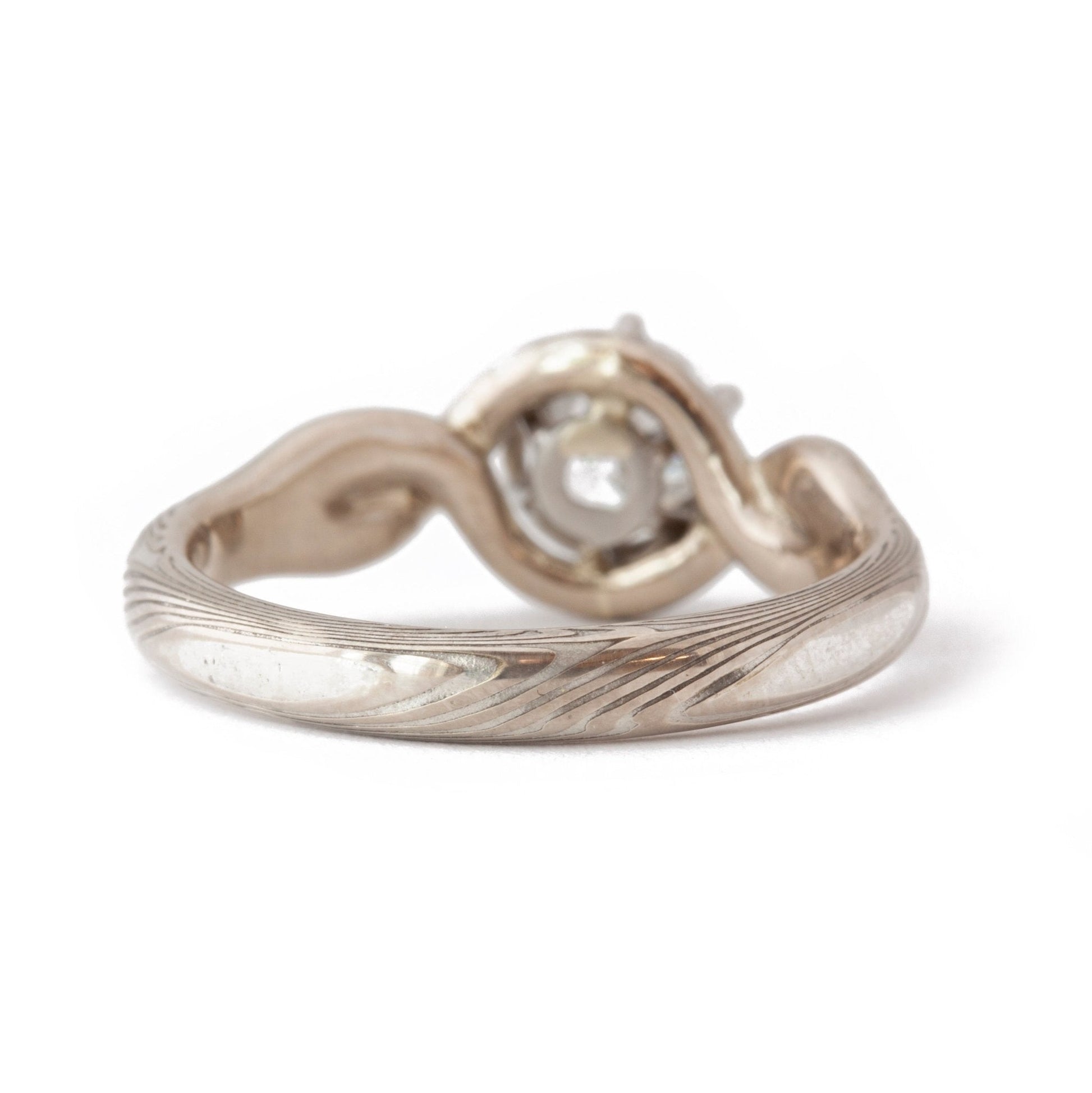 The Mokume Twist Ring - W.R. Metalarts