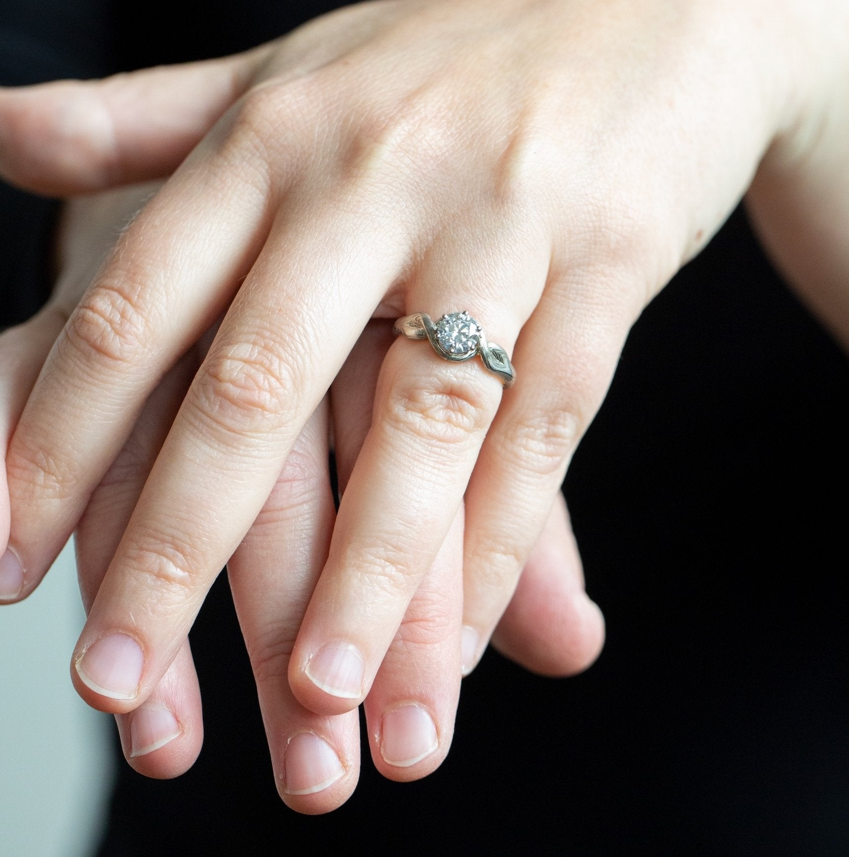 The Mokume Twist Ring - W.R. Metalarts