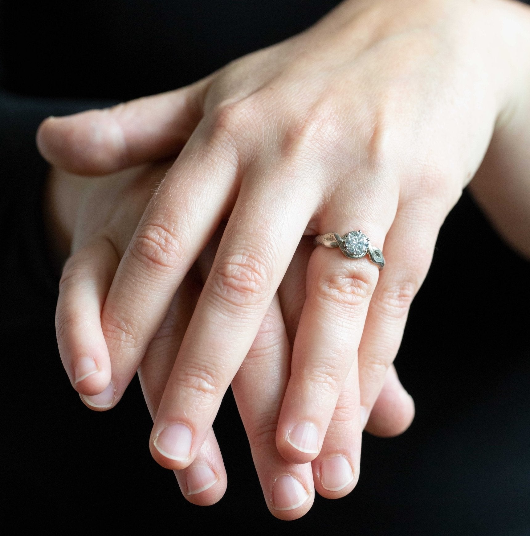 The Mokume Twist Ring - W.R. Metalarts