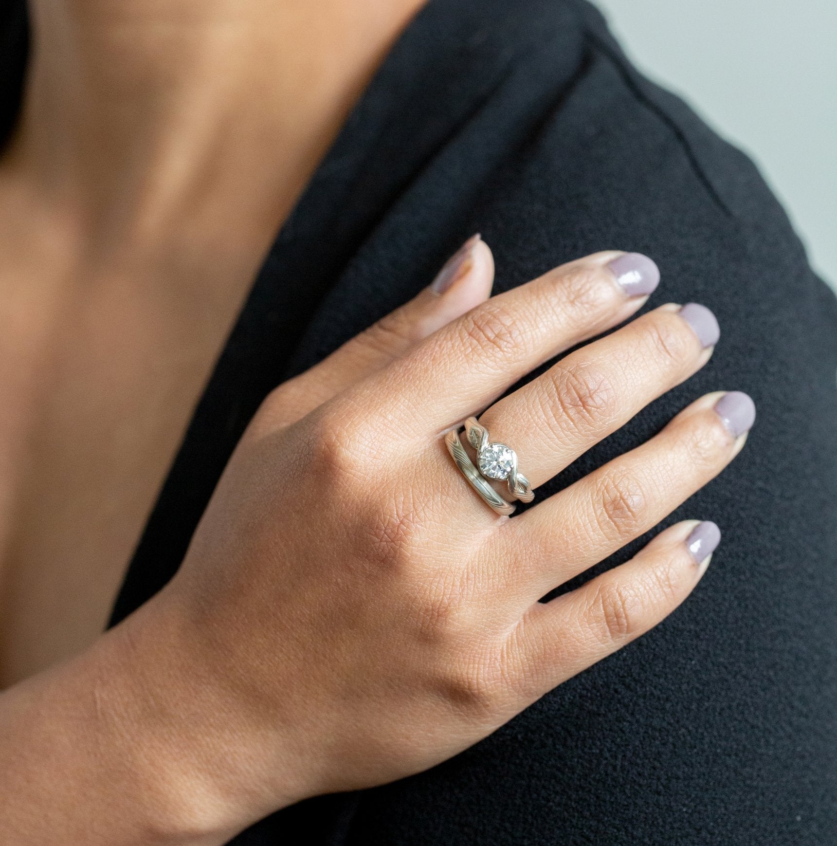 The Mokume Twist Ring - W.R. Metalarts