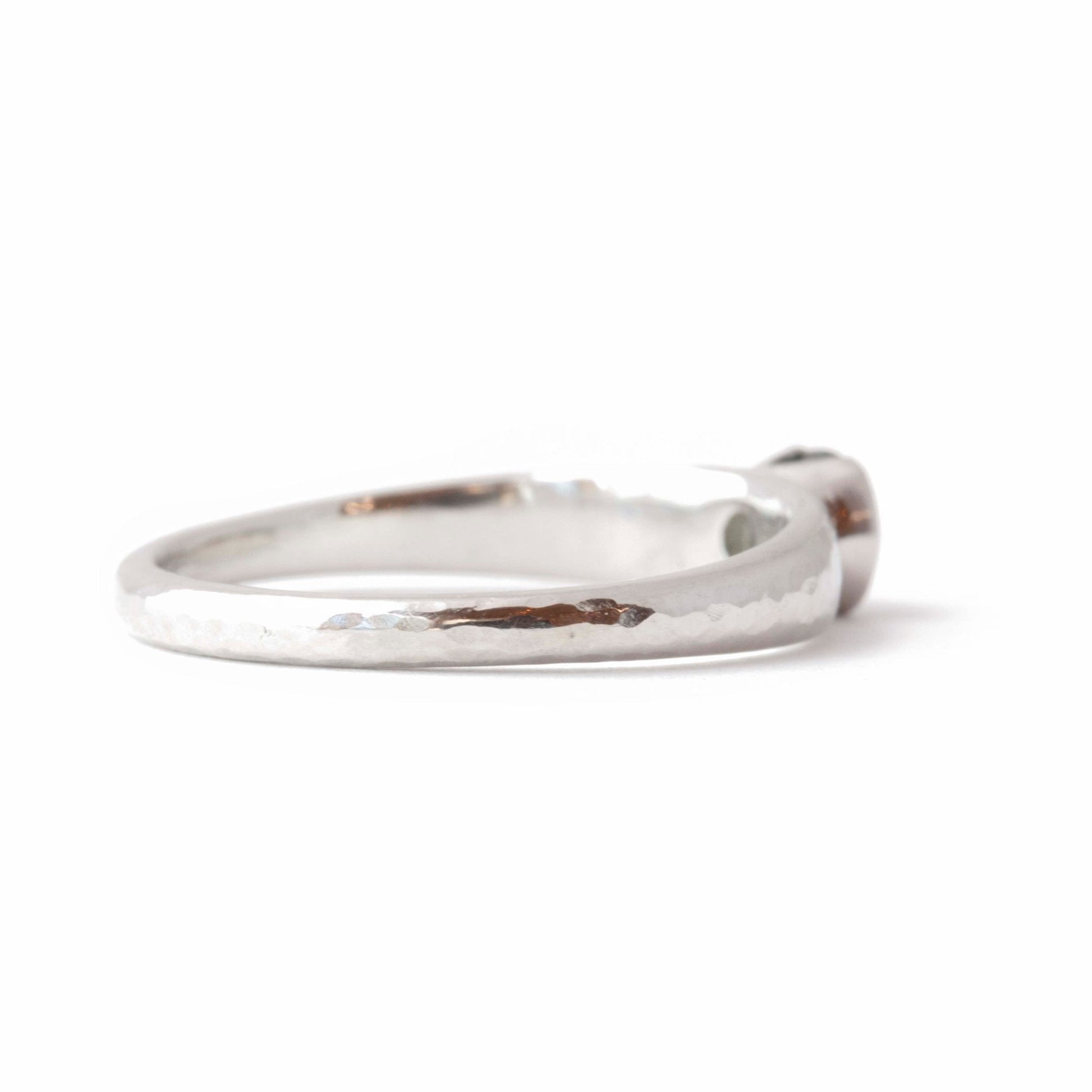The Montana Sapphire Solitaire - W.R. Metalarts