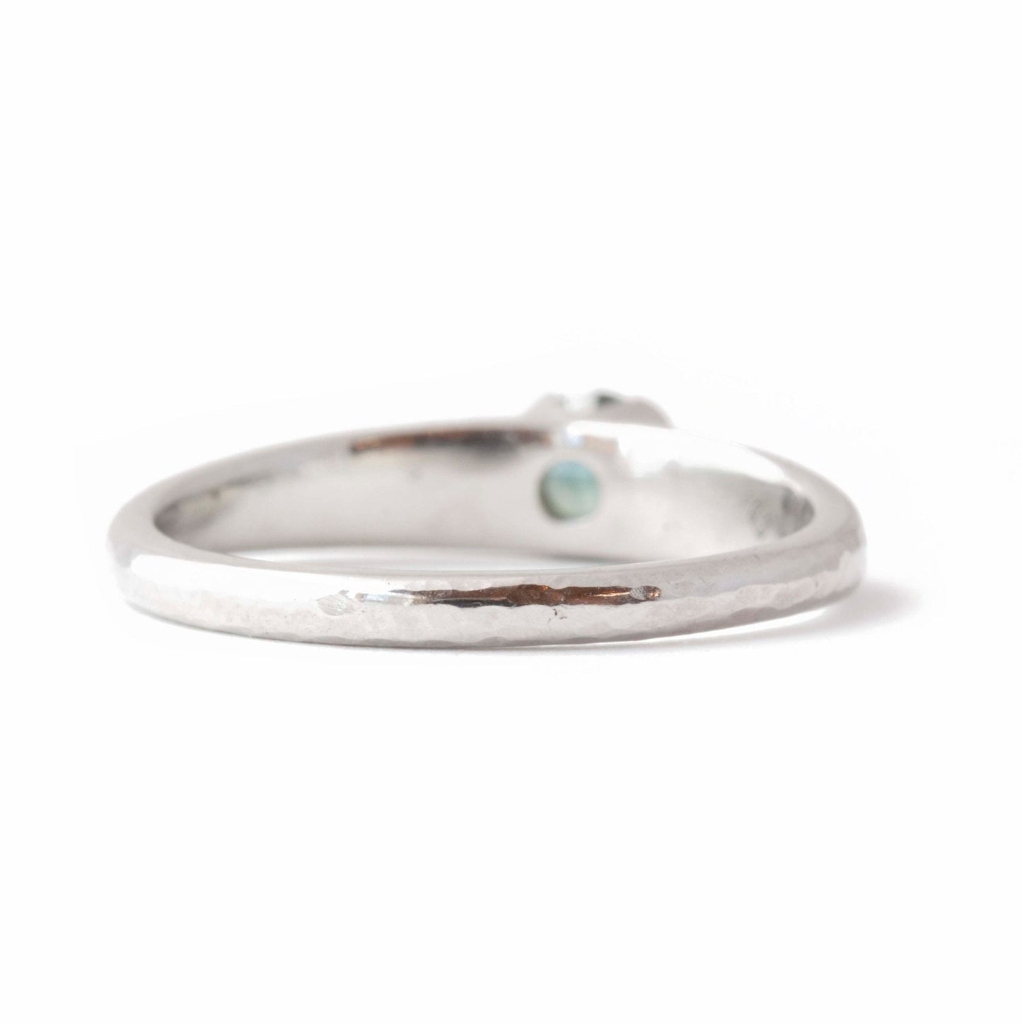 The Montana Sapphire Solitaire - W.R. Metalarts