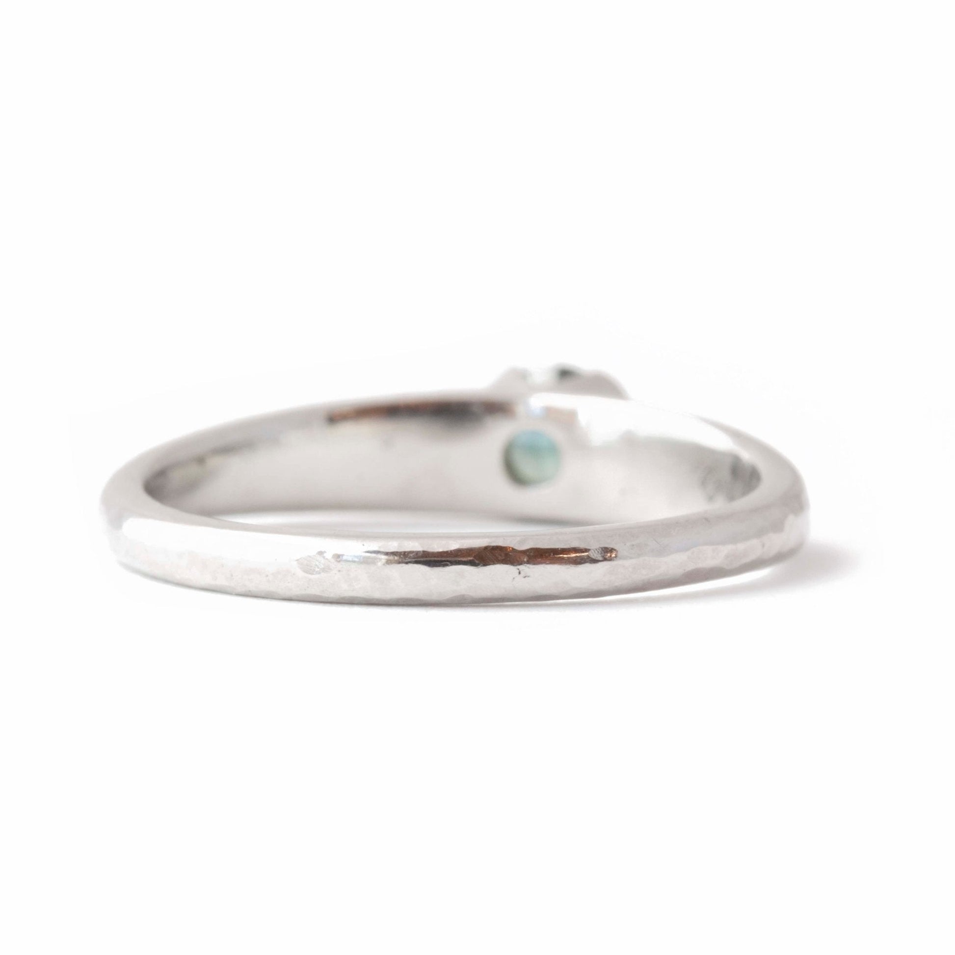 The Montana Sapphire Solitaire - W.R. Metalarts