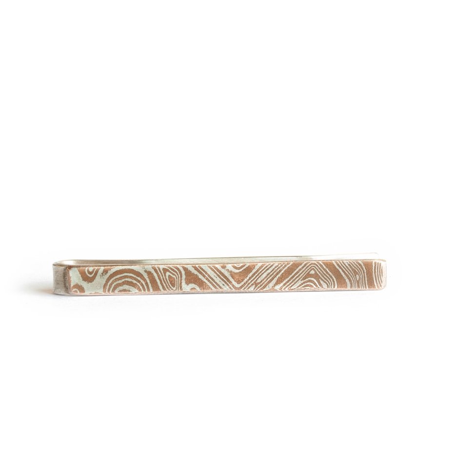 The Topography Tie Bar - W.R. Metalarts