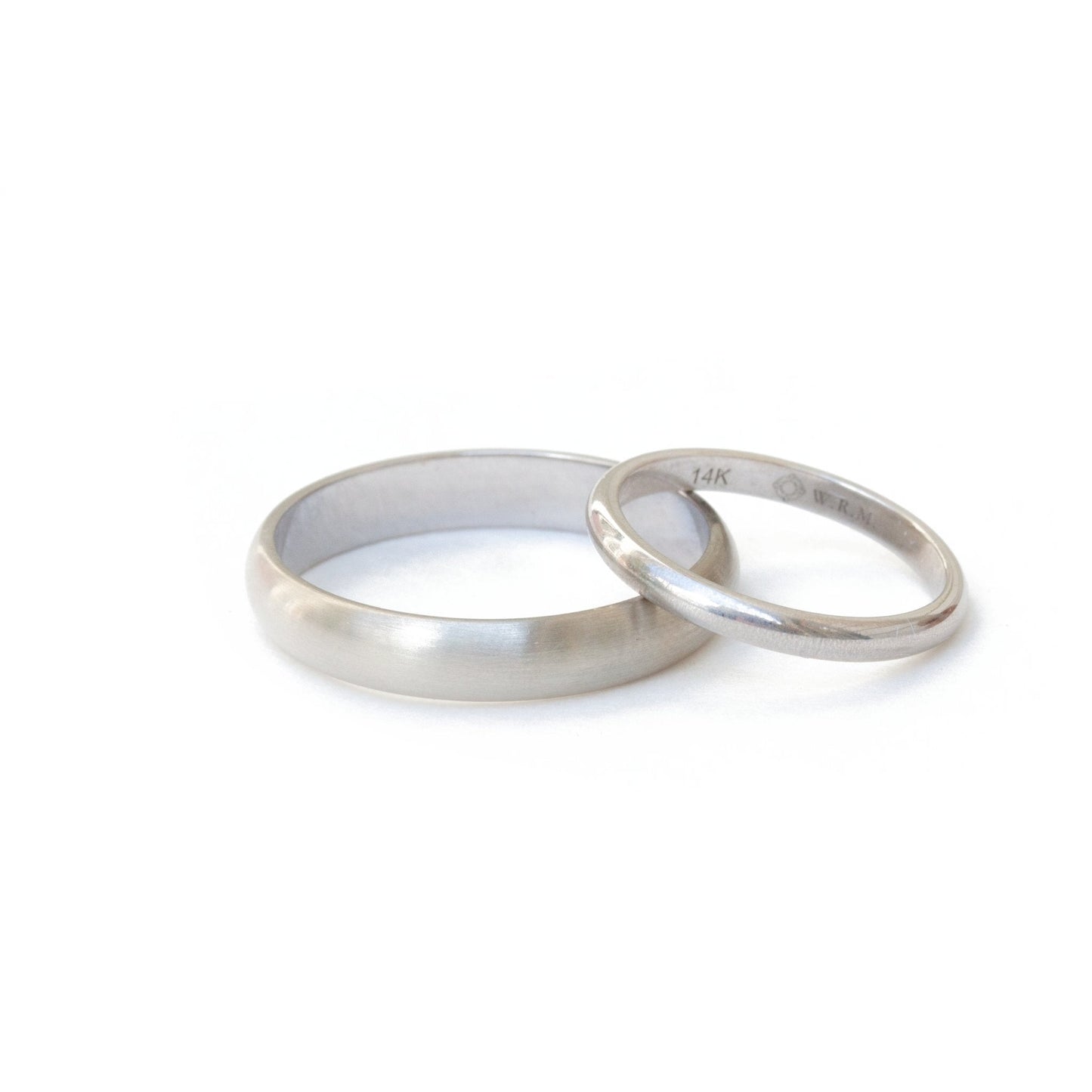 The White Gold Classic Band - W.R. Metalarts