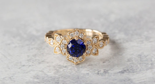 Something Blue! Adding Blue Gems to Your Ring - W.R. Metalarts