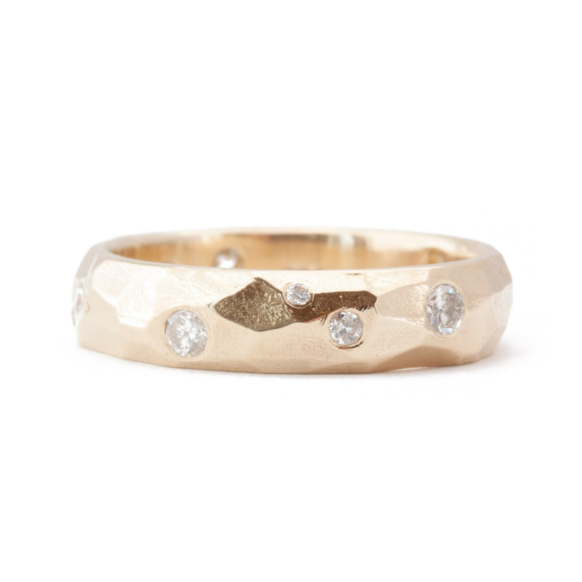 The Scattered Stars Ring (Ready to ship in 2.5mm width size 7) - W.R. Metalarts