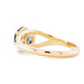 The Fairmined Split Shank MOYO Sapphire Solitaire (Ready to ship in size 6.5)