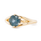 The Fairmined Split Shank MOYO Sapphire Solitaire (Ready to ship in size 6.5)
