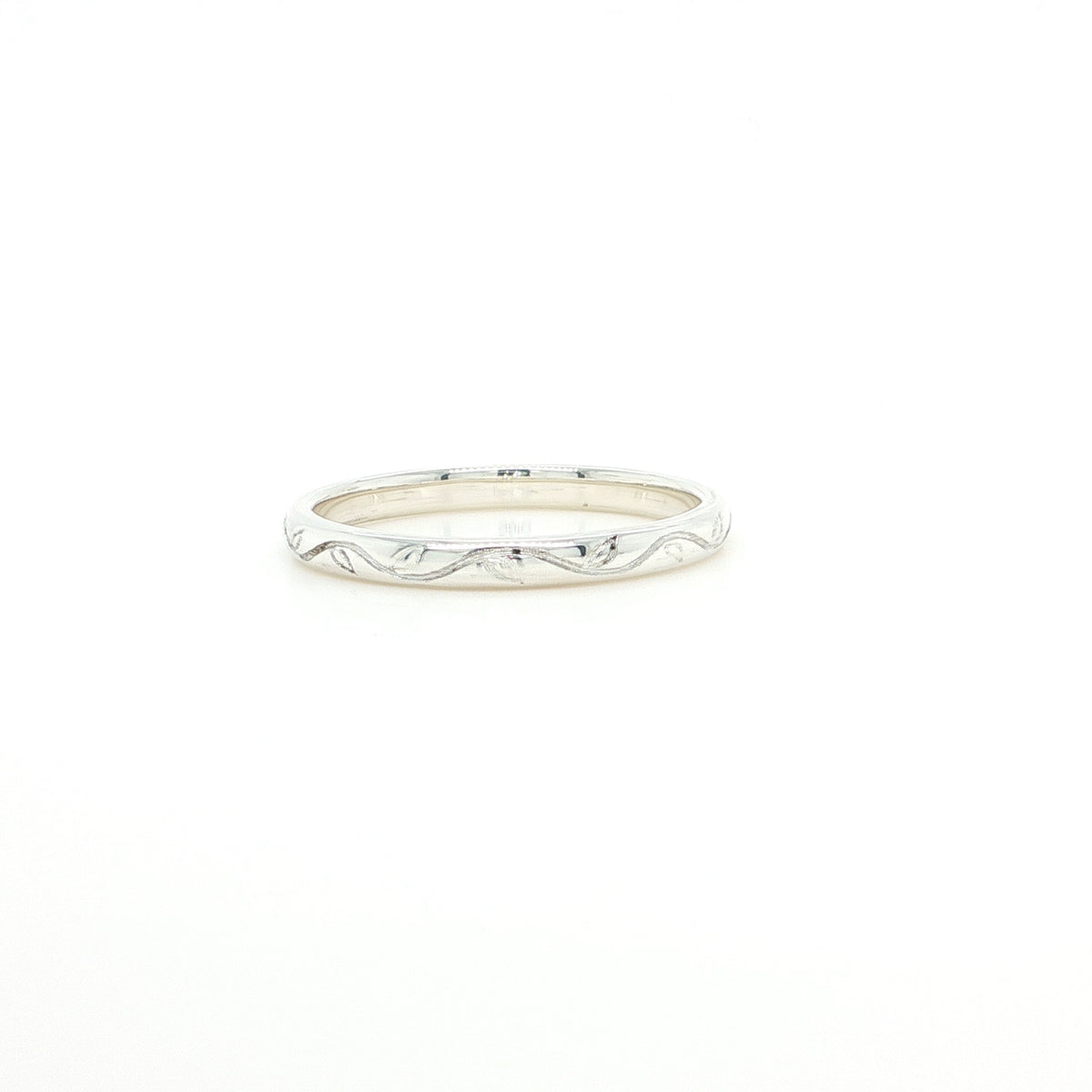 The Fairmined Vine Ring (Ready to ship in 14K white gold size 7.25)