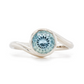 The Aquamarine Embrace Full Bezel (Ready to ship in size 5.75)