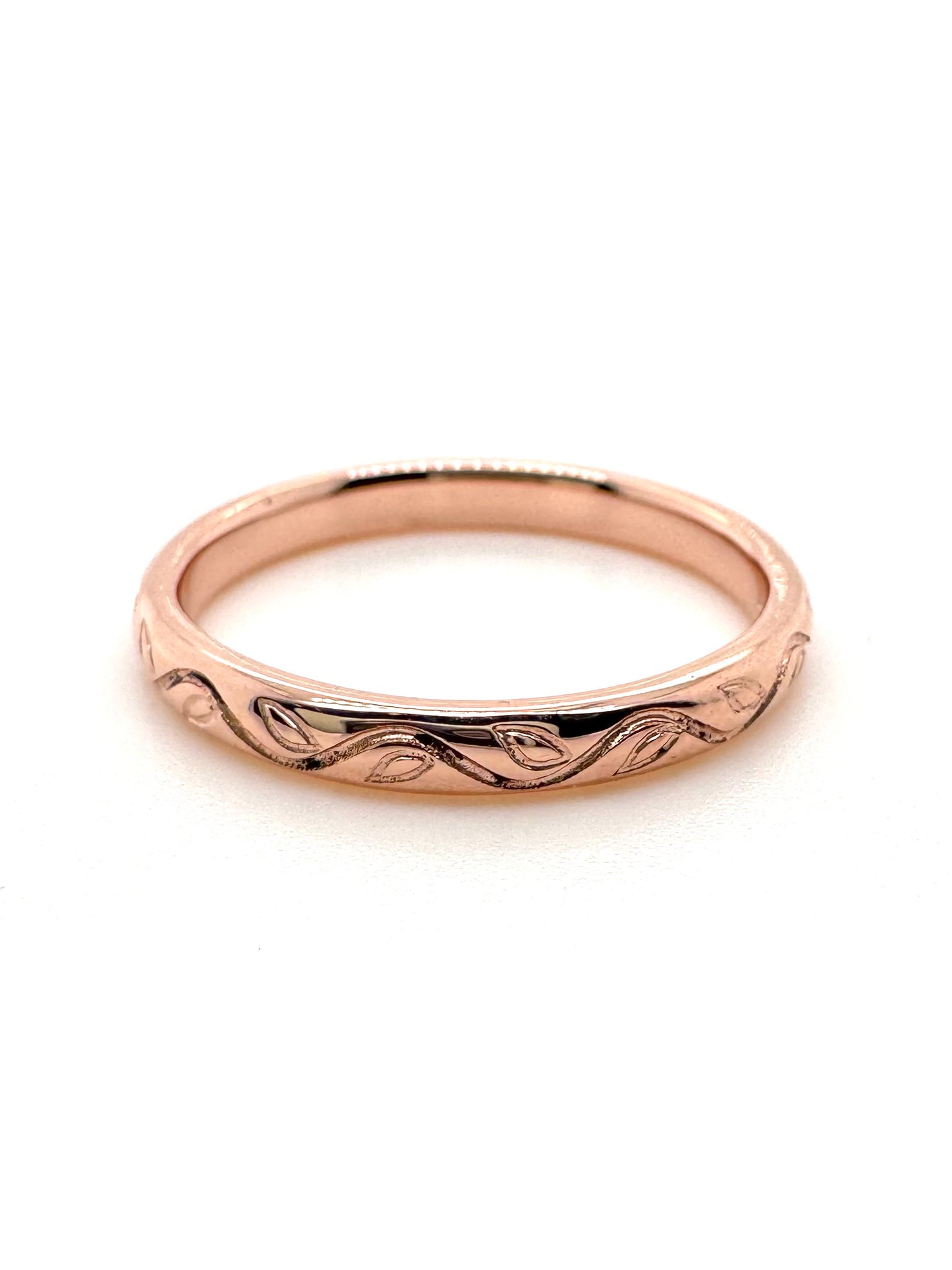 The Fairmined Vine Ring (Ready to ship in 14K rose gold size 5.75)