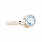 The Aquamarine Embrace Full Bezel (Ready to ship in size 5.75)