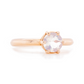 The Oregon Opal Solitaire (Ready to ship in size 6.75)