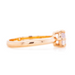 The Oregon Opal Solitaire (Ready to ship in size 6.75)