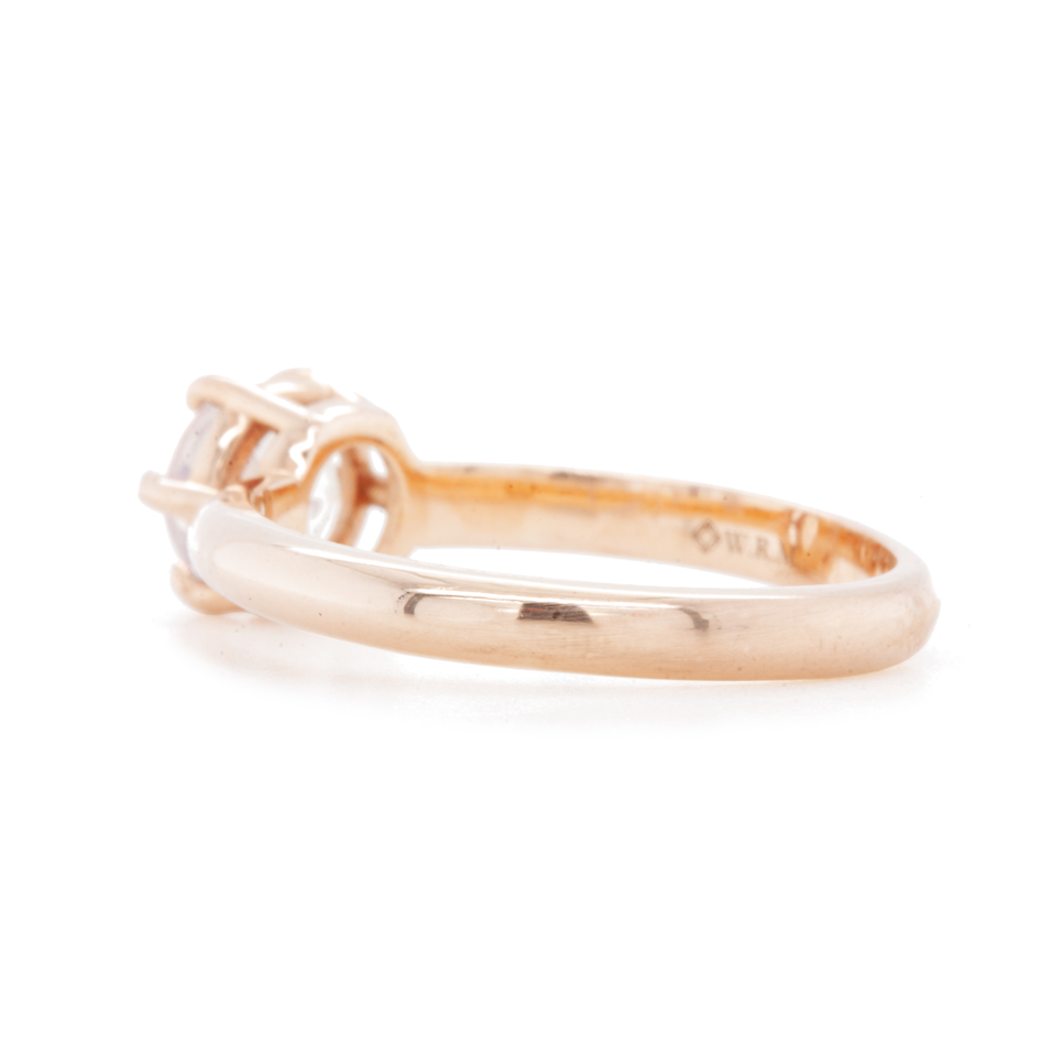 The Oregon Opal Solitaire (Ready to ship in size 6.75)