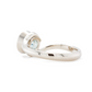 The Aquamarine Embrace Full Bezel (Ready to ship in size 5.75)