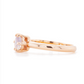The Oregon Opal Solitaire (Ready to ship in size 6.75)