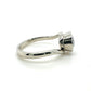 The Aquamarine Embrace Full Bezel (Ready to ship in size 5.75)