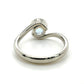 The Aquamarine Embrace Full Bezel (Ready to ship in size 5.75)