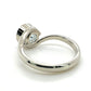The Aquamarine Embrace Full Bezel (Ready to ship in size 5.75)