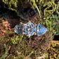 The Fairmined Diamond and Montana Sapphire Three-Stone Ring (Ready to ship in size 6.75)