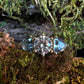 The Fairmined Diamond and Montana Sapphire Three-Stone Ring (Ready to ship in size 6.75)