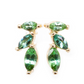 The Falling Leaves Studs Yellow Gold