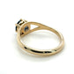The Fairmined Split Shank MOYO Sapphire Solitaire (Ready to ship in size 6.5)