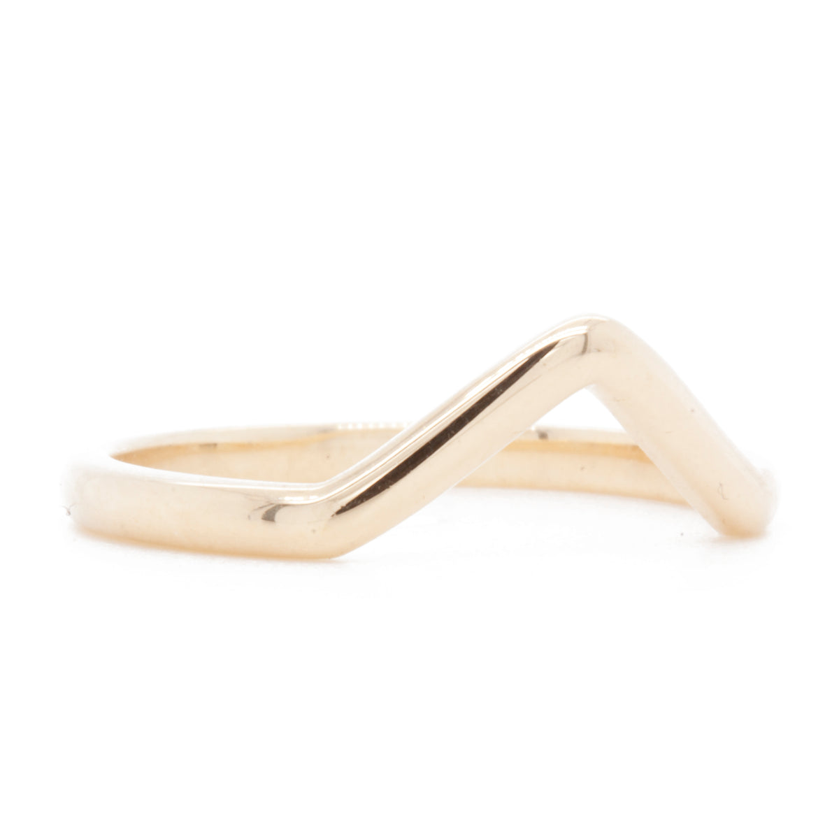The Geometric Contour Ring (Ready to ship in size 5.75 polished finish)