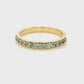 The Sapphire Pavé Band