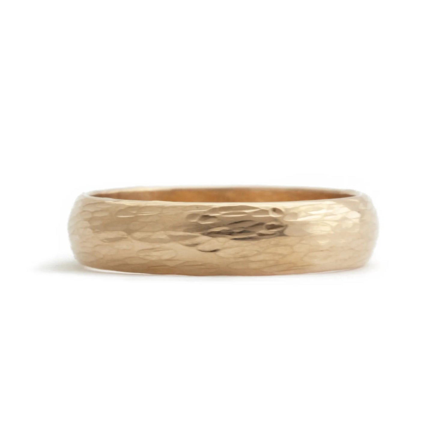 The Birch Band (Ready to ship in 5mm width 14K yellow gold size 9.75)