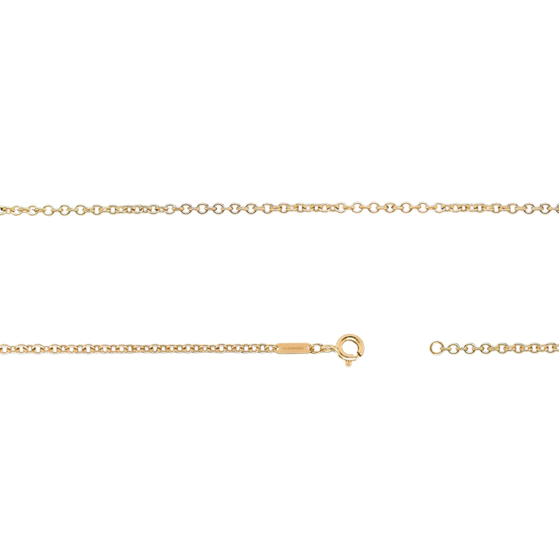 2.28mm x 2.5mm Cable Chain in Fairmined Yellow Gold - W.R. Metalarts