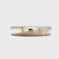 The Twisted Mokume Gane White Gold Band