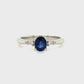 The Three-Stone Sapphire Ring
