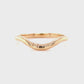 The Fairmined Sunbeam Soft Contour Ring