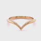 The Fairmined Sunbeam Pointed Contour Ring