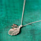 Silver Leaf Pendant - W.R. Metalarts