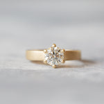 The 1ct Minimalist Solitaire - W.R. Metalarts