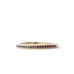 The Black Pavé Band (Ready to ship in 14K yellow gold size 7) - W.R. Metalarts
