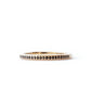 The Black Pavé Band (Ready to ship in 14K yellow gold size 7) - W.R. Metalarts